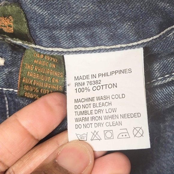 Timberland Jeans Timberland Vintage 9s Mens Relaxed Fit Carpenter